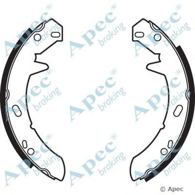 APEC BRAKING shu601 -  Комплект тормозных колодок